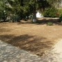 Озеленяване на частен двор в с. Пожарево - заравняване, засаждане на тревна смес